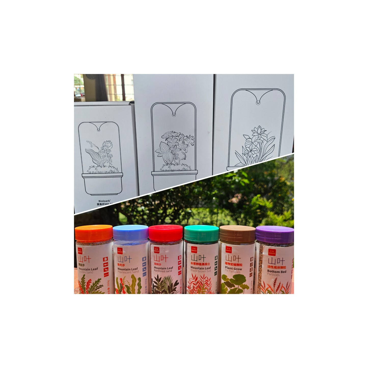 Bioloark Bio Bottle MH-Series gift set (3pcs)
