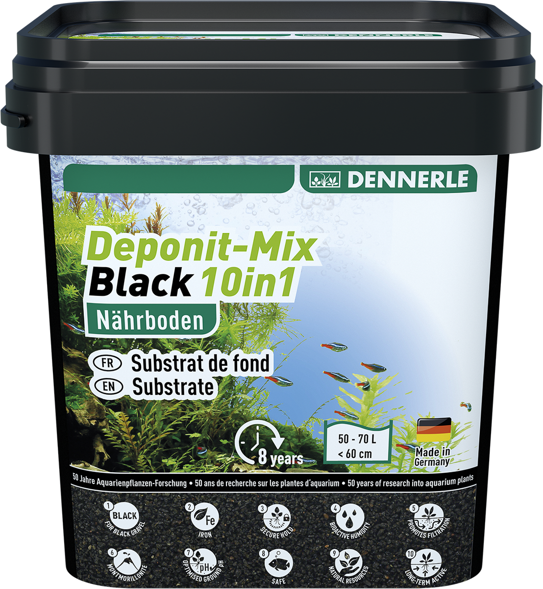 Deponit-Mix Black 10in1, 2.4 kg