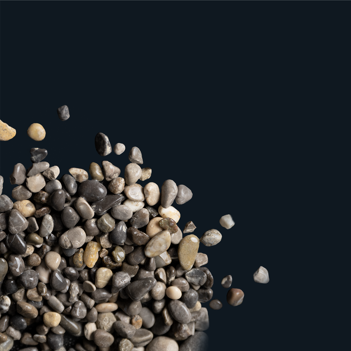 Natural Gravel Okavango 4 – 8 mm, 500 g